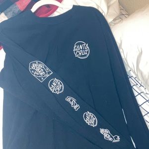 Santa Cruz long sleeve tee. Size large. Never worn